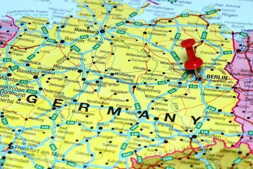 Karta Republike Nemačke